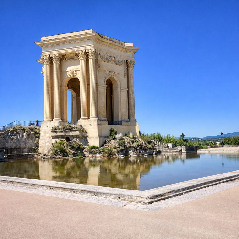Vue de Montpellier